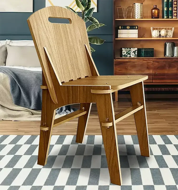 Cadeira Desmontável Fit Imbuia - 11
