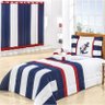 Kit Edredom Marinheiro Solteiro 03 Peças - 1