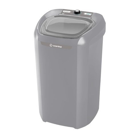 Máquina de Lavar 10kg Comfort Semi-automática Batedor Robusto Dispenser Sabão 220v Wanke