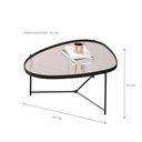 Ver imagem 3 de Jogo de Mesas Bergamo Preto Preto Fosco