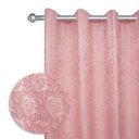 Ver imagem 2 de Cortina Jacquard Para Sala 400x250 Ótimo Caimento Admirare:Rosé