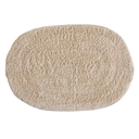 Ver mais imagens de Tapete Banheiro Oval 40x60 Kapazi Lavável Algodão Rosa Claro