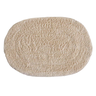 Tapete Banheiro Oval 40x60 Kapazi Lavável Algodão Rosa Claro - 8