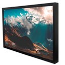 Ver imagem 2 de Quadro Decorativo Caixa o Céu e As Montanhas Tacolado Moldura Caixa 3cm Madeira sem Vidro 60 X 90cm