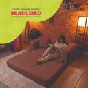 Ver imagem 7 de Sofá Cama Muna 1,88m Xpand Tech Tecido Bouclê Marrom Cama Inbox