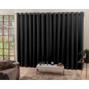 Ver imagem 5 de Cortina 6,00x2,50 Sala Quarto Cozinha Blackout Corta Luz: Preto