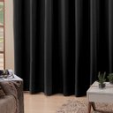 Ver imagem 3 de Cortina 6,00x2,50 Sala Quarto Cozinha Blackout Corta Luz: Preto