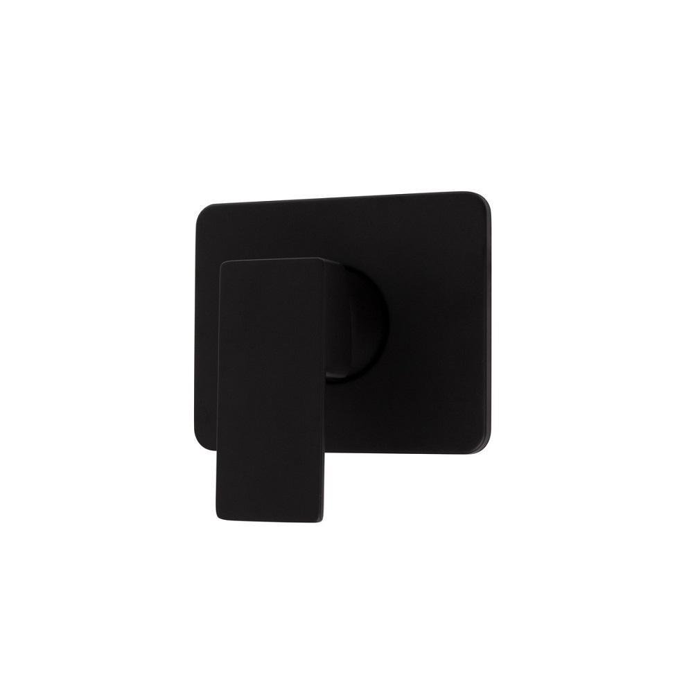 Kit Ducha Quadrada Preto Inox 20x20 Parede Padrão Docol - 4