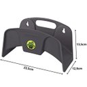 Ver imagem 5 de Mangueira De Jardim 30m Metros Reforçada Trançada + Torneira Reforçada + Suporte + Fita Veda Rosca |