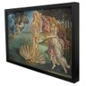 Quadro Decorativo o Nascimento de Venus de Sandro Botticelli em Moldura Caixa Tacolado Moldura Caixa - 1