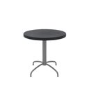 Ver imagem 1 de Mesa Geo Tramontina Redonda Summa Grafite Pernas em Aço