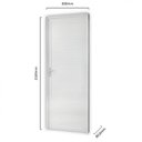 Ver imagem 2 de Porta de Aluminio Lambri 210x80cm Linha Project MGM Abertura Direita Branco