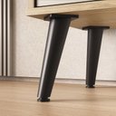 Ver mais imagens de Buffet Aparador 2 Portas Retrô 88cm Bege/Amendoa/Off White