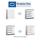 Ver mais imagens de Conjunto Quarto Infantil Completo Olimpia Branco/Rosa/Azul/Titanium