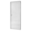 Ver imagem 1 de Porta de Aluminio Lambri 210x100cm Linha Project MGM Abertura Direita Branco