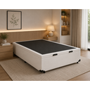 Ver imagem 2 de Cama Box Baú Casal 138 Branco