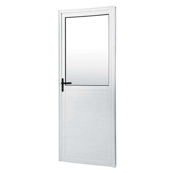 Porta de Alumínio com Vidro Liso Project Mgm 210 x 100cm - 1