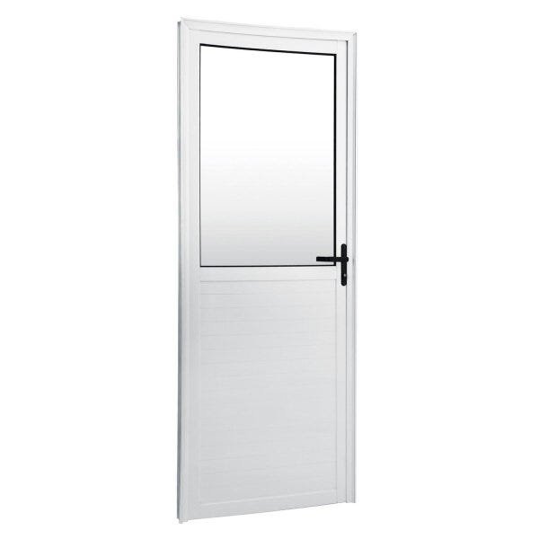 Porta de Alumínio com Vidro Liso Project Mgm 210 x 100cm - 1