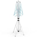 Ver imagem 5 de Varal de Chão Aço Carbono Retrátil Giratório Reforçado 5 Cordas Durável Varal Sul