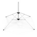 Ver imagem 3 de Varal de Chão Aço Carbono Retrátil Giratório Reforçado 5 Cordas Durável Varal Sul