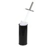 Escova Sanitaria Preta Bold Higienizacao Inox Black Limpeza Vaso Sanitario Privada Suporte Luxo - 3