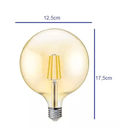Ver imagem 4 de Lâmpada de Filamento Led Globo G125 4w Ambar 2200k Bivolt Iluminação Vintage