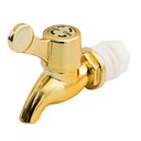 Ver imagem 4 de Kit 3 Torneiras para Suqueira Dispenser Plástico Dourada Luxo Filtro com Vedação