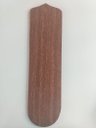 Ver imagem 2 de Jogo Com 3 Pás De Mdf Mogno Para Ventiladores De Teto 13x41 cm Reta