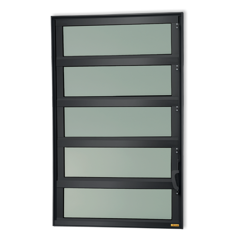 Basculante Alumínio 100 x 100 Elite V.Boreal Preto Brimak