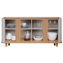 Ver imagem 2 de Buffet 4 Portas Eva Off White/nature Cimol Móveis 