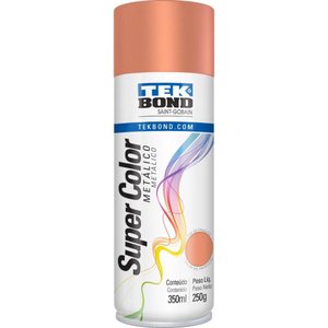 Tinta Spray Metálico Cobre Rose 350ml 250g - Tekbond