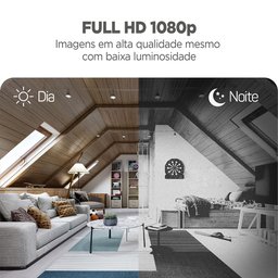 Câmera de Segurança Interna, Elg, Shcr600, 360º, Fullhd 1080p, Visão Noturna, Audio, Wi-fi - 9