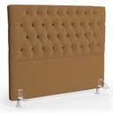 Ver imagem 1 de Cabeceira Casal Queen Cama Box 160cm Cristal C16 Bouclê Mostarda - Mpozenato