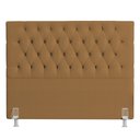 Ver mais imagens de Cabeceira Casal Queen Cama Box 160cm Cristal C16 Bouclê Mostarda - Mpozenato
