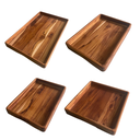 Ver imagem 1 de Kit Gamela Divine Retangular P M G e Quadrada -
