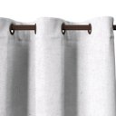 Ver imagem 4 de Cortina Tecido Rustico 6,00M x 2,60M Semi Blackout Branco