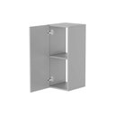 Ver imagem 2 de Armário para Cozinha Modular 30cm 1 Porta MDP Porta de Bater Branco Mercado Das Prateleiras