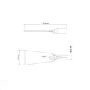 Ver imagem 3 de Cavadeira Reta Maior Tramontina em Aço sem Cabo Tramontina