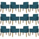 Ver imagem 1 de Kit 12 Poltronas Decorativas Mari para Sala Quarto Cores
