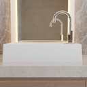 Ver imagem 3 de Cuba de Apoio Retangular para Banheiro Lavabo Roma C01 Rl545w Branco - Lyam