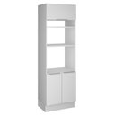 Ver imagem 1 de Torre Quente Madesa Stella 70 cm 3 Portas Branco Cor:Branco