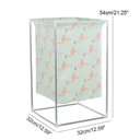 Ver imagem 5 de Cesto Roupa Suja Lavanderia Inox Desmontável Portátil Quarto Organizador Brinquedos Roupeiro Imperme