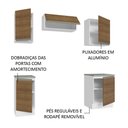 Ver imagem 5 de Armário de Cozinha Compacta 180cm Branco/Rustic Glamy Madesa 12