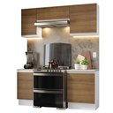Ver imagem 3 de Armário de Cozinha Compacta 180cm Branco/Rustic Glamy Madesa 12