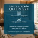 Ver imagem 6 de Conjunto Cama Queen Size Classic Colcha 300 Fios Bordada:Cinza