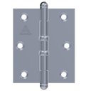 Ver mais imagens de Fechadura Para Porta Externa Perfil Estretiro Aço Inox Polido Cromado + Dobradiças Aço Zincado Pino