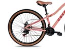 Ver imagem 3 de Bicicleta Viena Aro 29 Freio Disco 21v com Cestão Colli Cor Bronze Tamanho do Quadro 17 Rosa