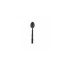 Ver imagem 2 de Conjunto 6 Colheres de Mesa de Aço Inox Bambu Elegant Preta 19,8cm - Lyor