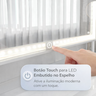 Penteadeira para Quarto com Espelho Touch Led 7 Gavetas Iris - 11