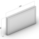 Ver imagem 5 de Penteadeira para Quarto com Espelho Touch LED 7 Gavetas Iris Branco